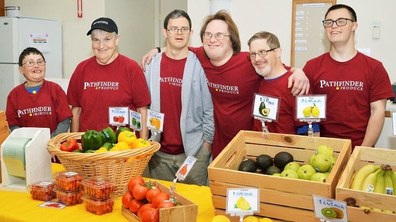 The Pathfinder Produce Team at Pathfinder Village