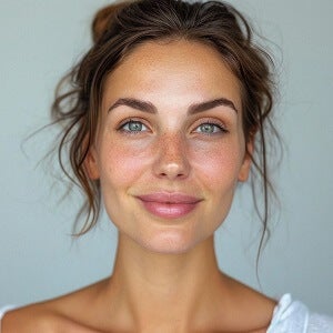 Cosmetic dermatology patient