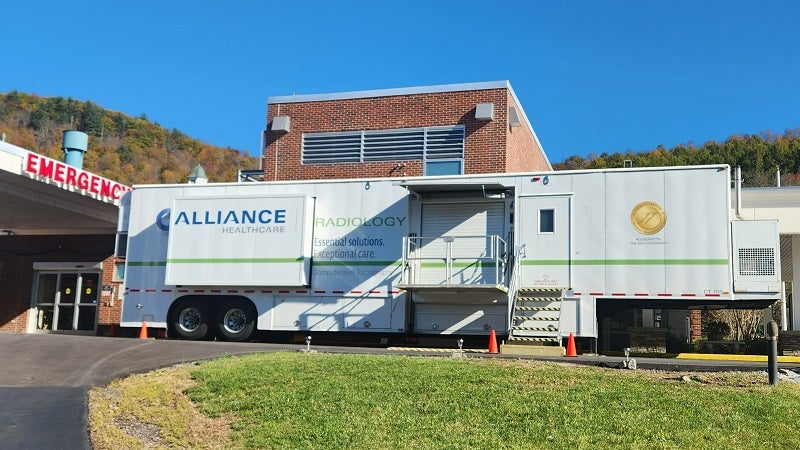 Temporary CT Scanner at O’Connor Hospital