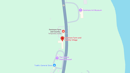The Fenimore Farm & Country Village Google Maps Screenshot