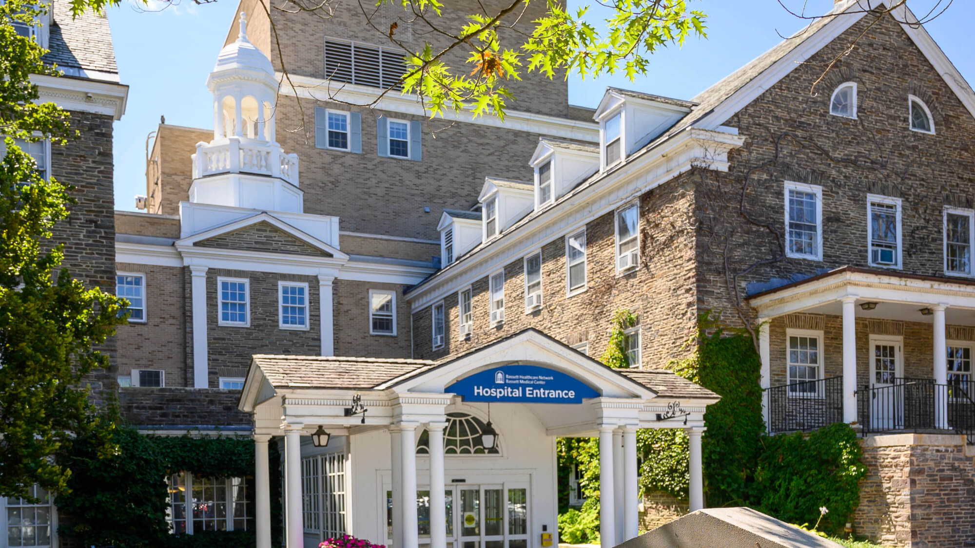 One of Bassett Medical Center's hospital buildings 