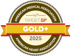 AHA Target: Blood Pressure Gold+ 2025