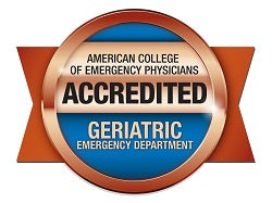 American College of Emergency Physicians Accredited Geriatric Emergency Department