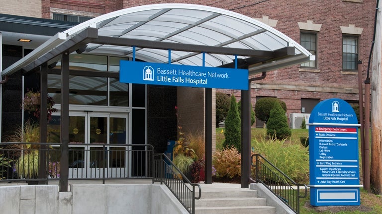 Little Falls Hospital Entrance 