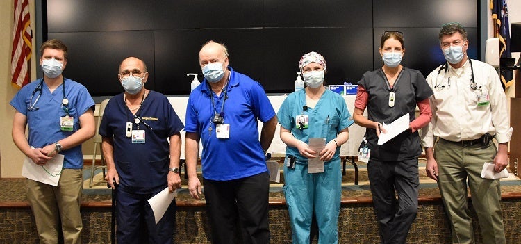 Vaccinated Bassett practitioners / employees