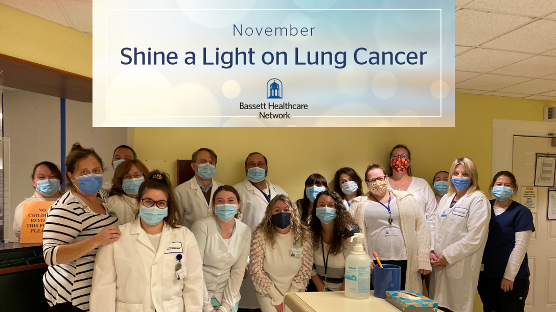 Bassett Cancer Institute Wearing White to Shine a Light on Lung Cancer