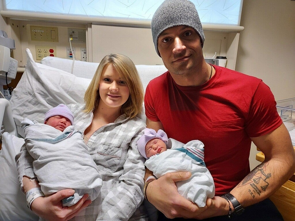 Twins Lyla and Brock