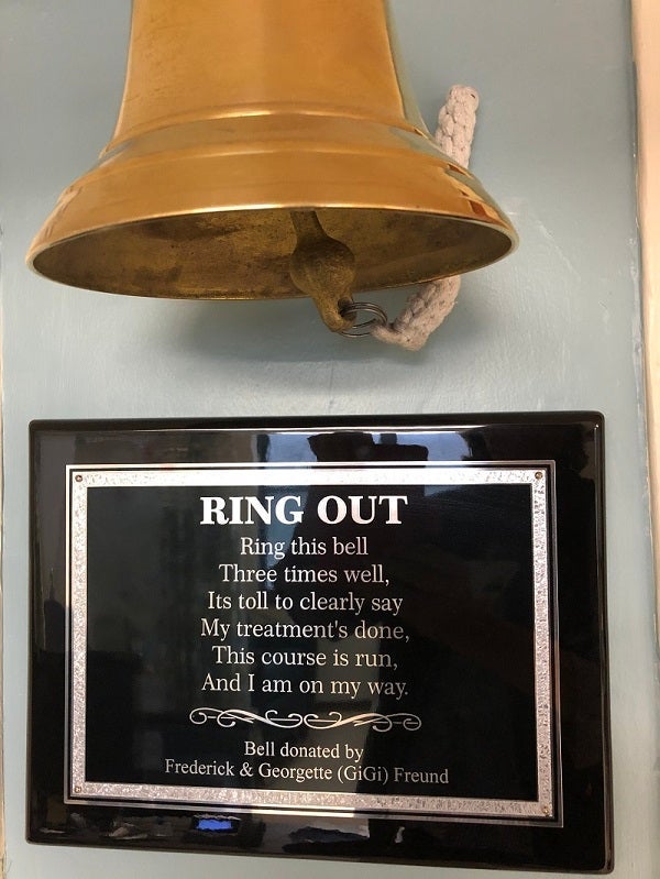 Cobleskill Regional Hospital's Donated Bell for Cancer Patients