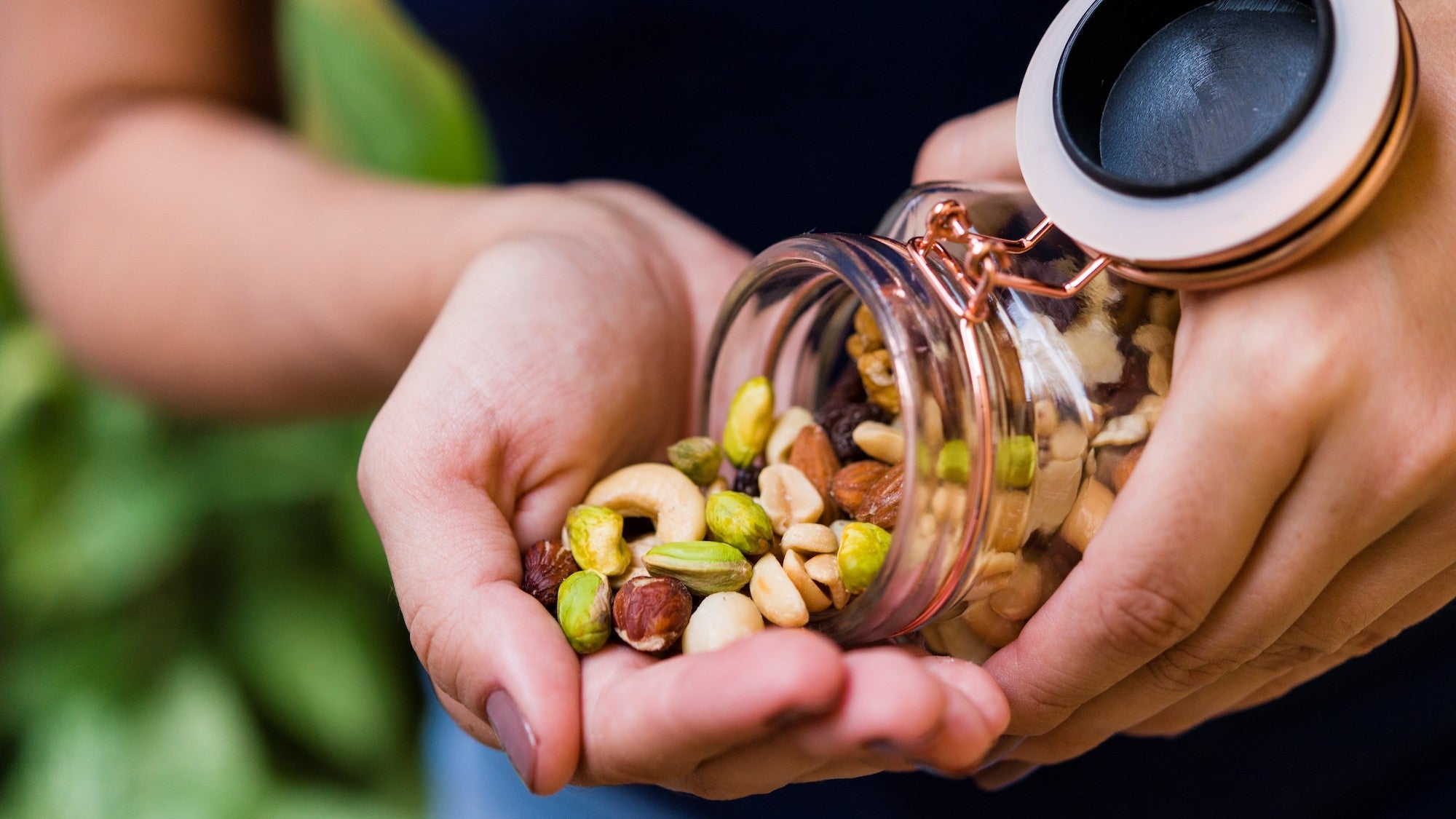 Healthy Snack: Trail Mix with Nuts