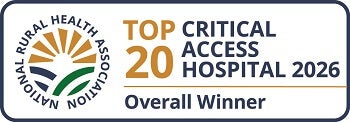 Top 20 Critical Access Hospital Award Logo