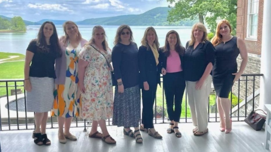 Kari Rutherford CNM, Rosa Vuojolainen, CNM, Patricia Otis, CNM, Sherrie Hunter Kelly CNM, Laura O'Shea CNM Elizabeth Guiney, CM, Paula Lawrence, CNM, and Frances Sailer CNM