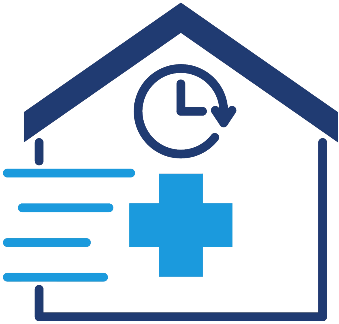 Walk-in care location icon